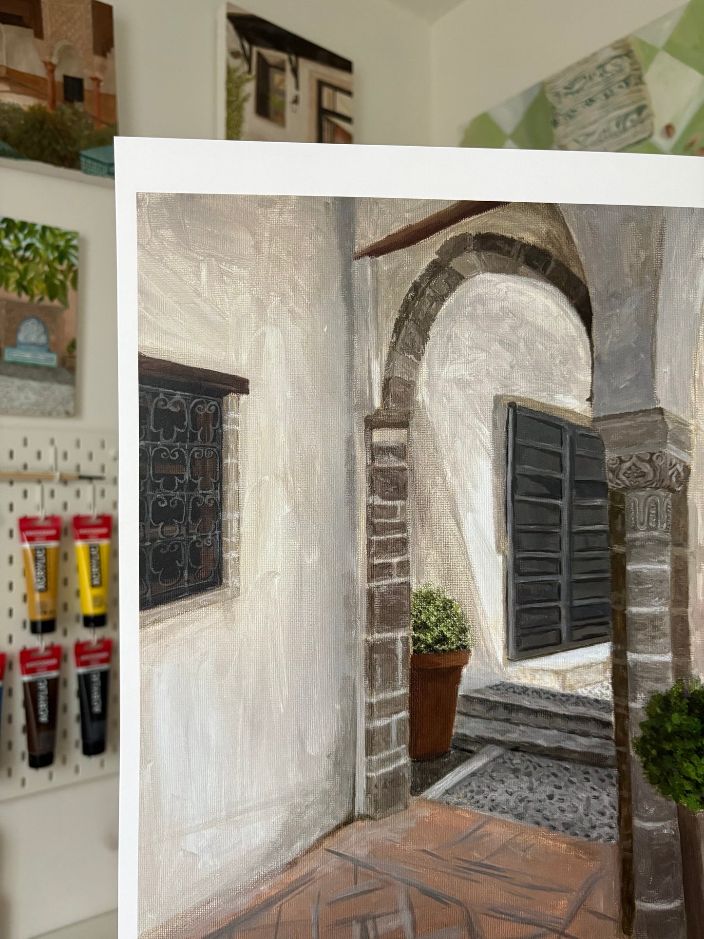 Oudaya Café Rabat art print product photograph