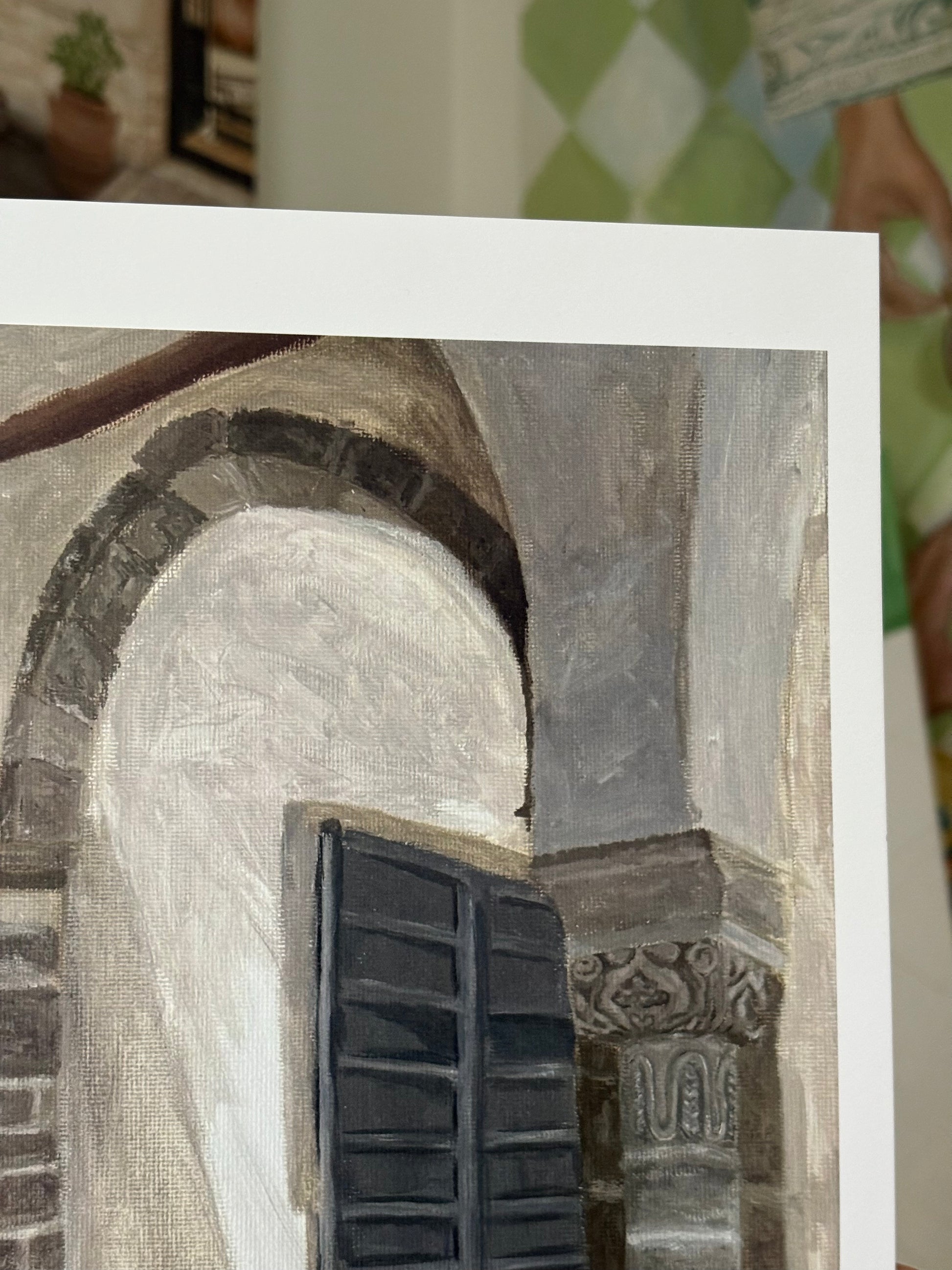 Oudaya Café Rabat art print detail photograph